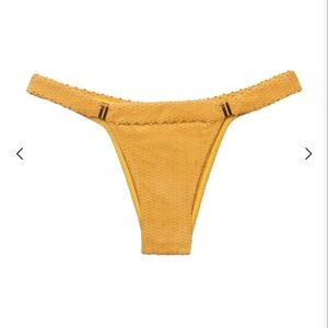 ViX Mustard SCALES Bia Brazilian Bikini Bottom